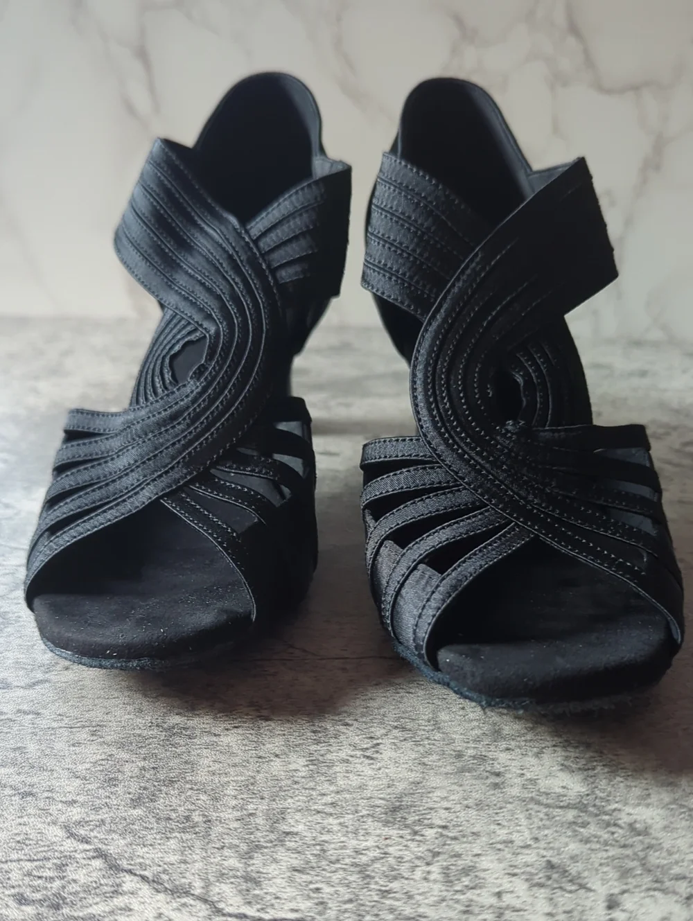 Ballroom Dance Shoes Black Size 8